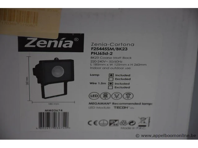 2 led buitenstralers zenia - afbeelding 2 van  2