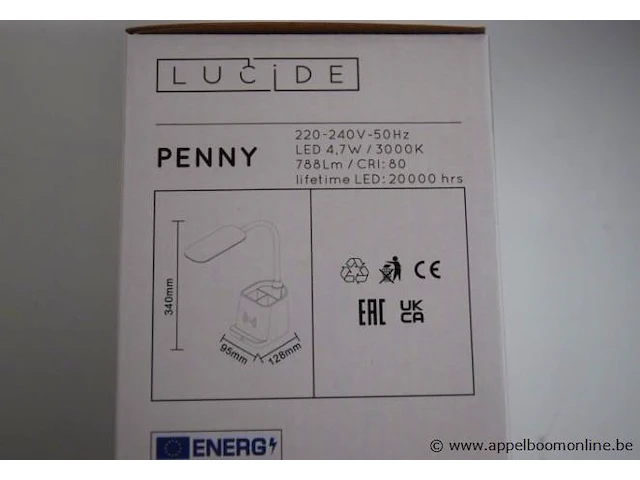 2 led bureaulampen lucide penny - afbeelding 2 van  2