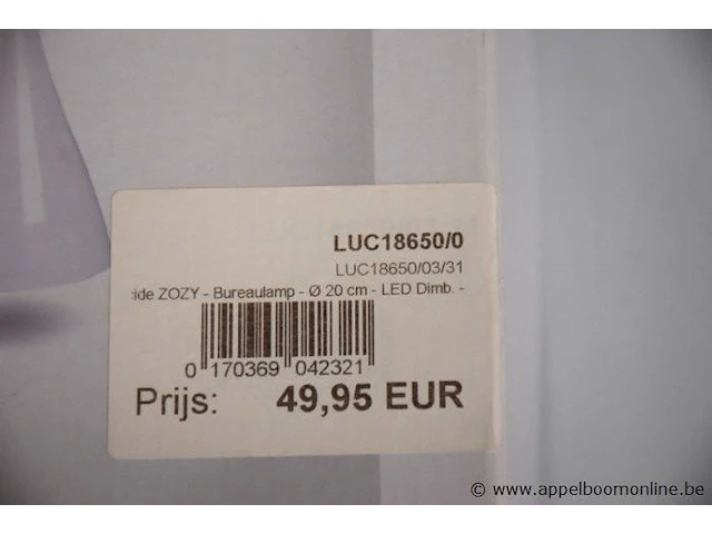 2 led bureaulampen lucide zozy - afbeelding 2 van  2