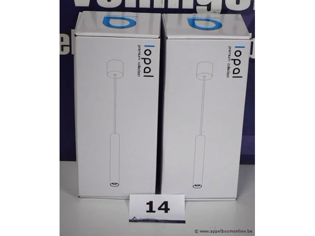 2 led hanglampen fantasia lopal - afbeelding 1 van  2