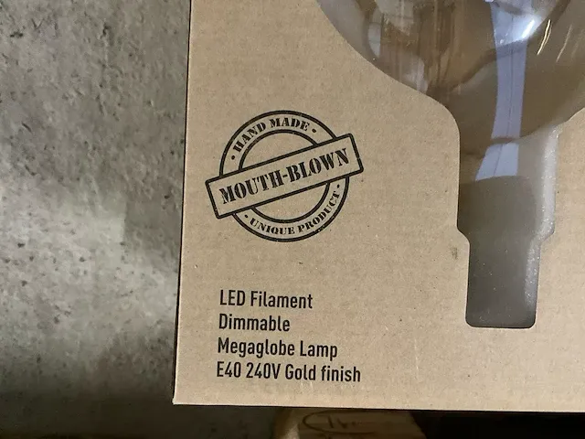 2 led megaglobe lampen calex e40 - afbeelding 3 van  8