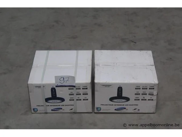 2 led plafondlampen samsung - afbeelding 1 van  2