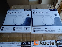 2 led plafondlampen warm wit - afbeelding 2 van  8