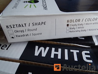 2 led plafondlampen warm wit - afbeelding 3 van  8