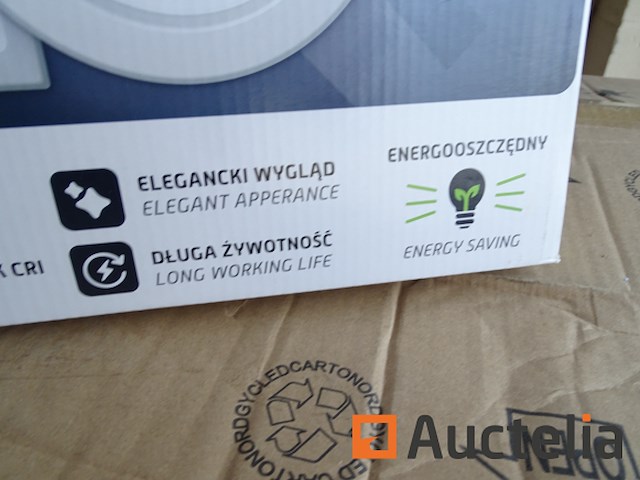 2 led plafondlampen warm wit - afbeelding 4 van  8