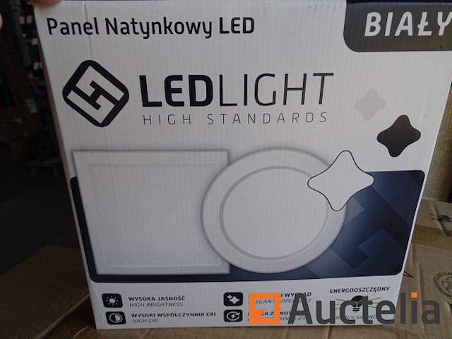 2 led plafondlampen warm wit - afbeelding 7 van  8