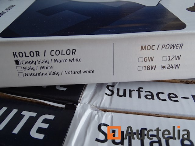 2 led plafondlampen warm wit - afbeelding 8 van  8