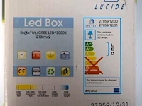 2 led plafondspots lucide led box - afbeelding 3 van  3