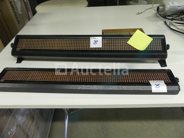 2 led-schermen 17 letters of cijfers rh-214cr - afbeelding 3 van  3