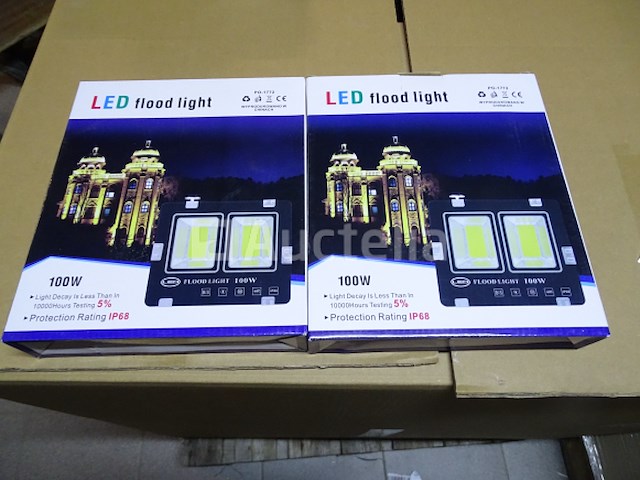 2 led verstralers 100 w schijnwerper po-1772 - afbeelding 1 van  4