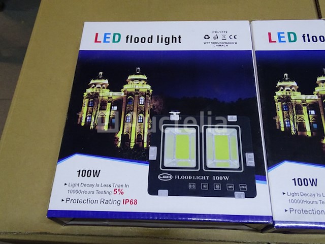 2 led verstralers 100 w schijnwerper po-1772 - afbeelding 4 van  4