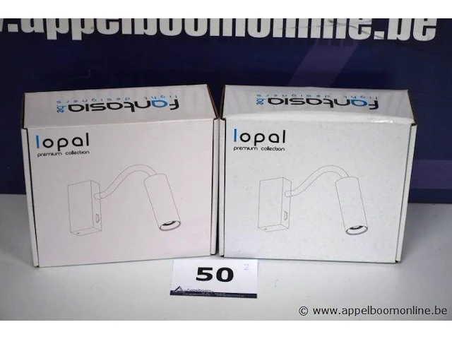 2 led wandspots fantasia lopal - afbeelding 1 van  2