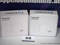 2 led wandspots fantasia lopal - afbeelding 1 van  2