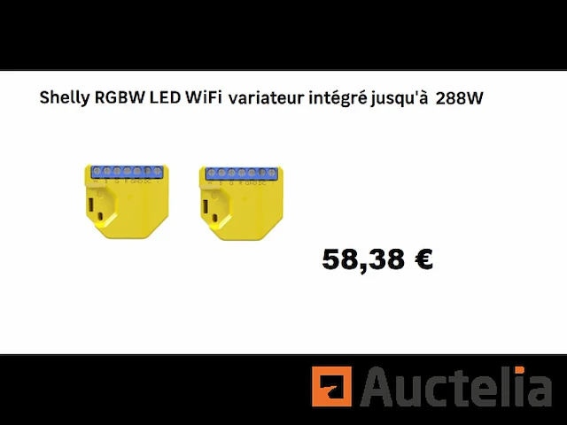 2 led wifi dimmers shelly rgbw2 - afbeelding 1 van  2