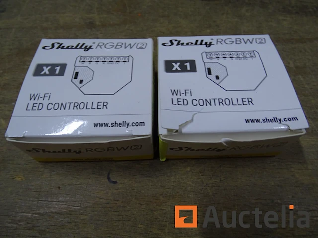 2 led wifi dimmers shelly rgbw2 - afbeelding 2 van  2