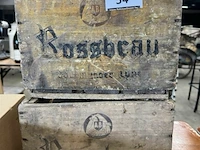 2 lege bierkisten rossbrau - afbeelding 1 van  4