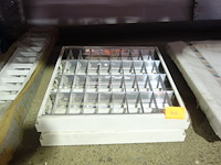 2 lichtarmaturen 60 x 60 cm