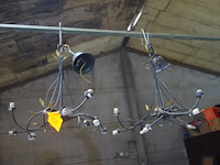 2 luchters in smeedijzer - afbeelding 2 van  3