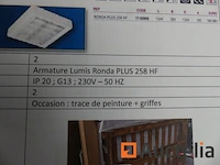 2 lumis ronda plus 258 hf armaturen - afbeelding 2 van  3