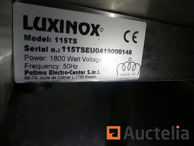 2 luxinox 115ts lakijzers - afbeelding 3 van  5