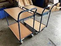 2 magazijnkarren