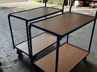 2 magazijnkarren - afbeelding 2 van  2