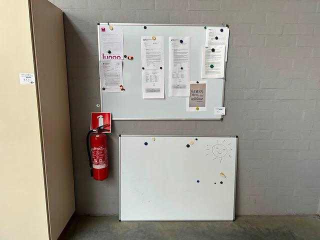 2 magnetische schrijfborden - afbeelding 1 van  3