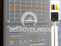 2 magnetische weekplanners - afbeelding 1 van  5