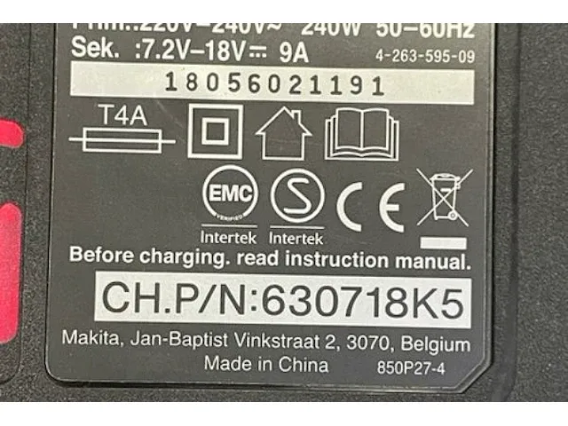 2 makita accu haakse slijper - afbeelding 5 van  6