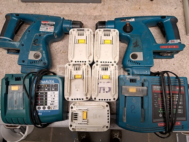 2 makita klopboormachines op accu - afbeelding 1 van  1