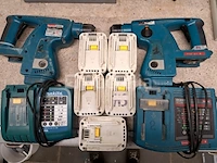 2 makita klopboormachines op accu - afbeelding 1 van  1