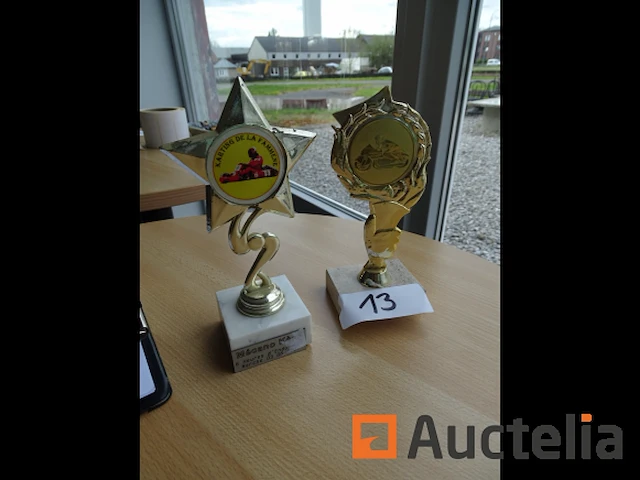 2 "marchoises" kartbekers - afbeelding 1 van  6