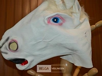 2 masker paardenhoofd - afbeelding 1 van  2