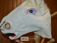 2 masker paardenhoofd - afbeelding 1 van  2