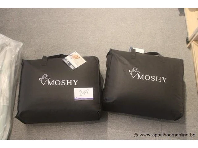 2 matrasbeschermers moshy 160x200 - afbeelding 1 van  2