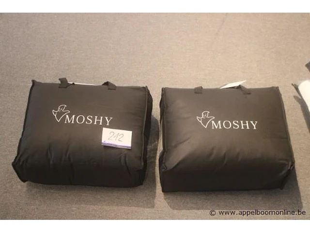2 matrasbeschermers moshy 180x200 - afbeelding 1 van  2