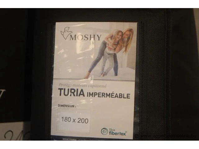 2 matrasbeschermers moshy 180x200 - afbeelding 2 van  2