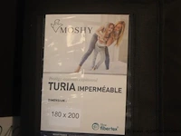 2 matrasbeschermers moshy 180x200 - afbeelding 2 van  2
