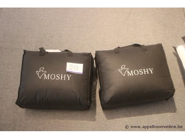 2 matrasbeschermers moshy 180x200 - afbeelding 1 van  2