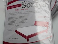 2 matrasbeschermers soraya - afbeelding 1 van  3