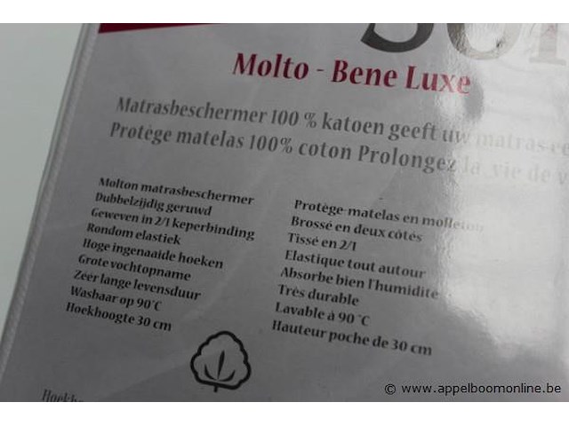 2 matrasbeschermers soraya - afbeelding 2 van  3