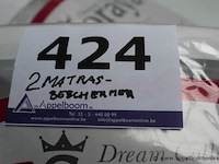 2 matrasbeschermers soraya - afbeelding 3 van  3