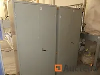 2 metaal kasten 2 deuren - afbeelding 4 van  5