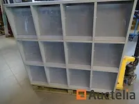 2 metaal kasten documenthouder 12 kluisjes - afbeelding 4 van  4