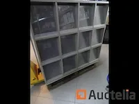 2 metaal kasten documenthouder 12 kluisjes - afbeelding 5 van  8