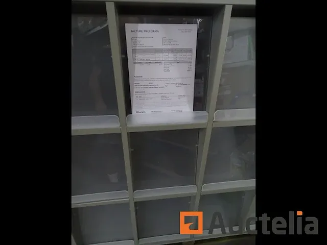 2 metaal kasten documenthouder 12 kluisjes - afbeelding 8 van  8