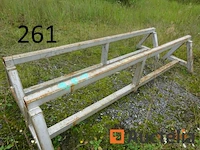 2 metaal schragen 2m50/57/58 - afbeelding 1 van  2