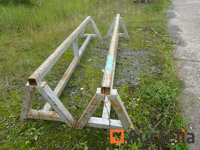 2 metaal schragen 2m50/57/58 - afbeelding 2 van  2