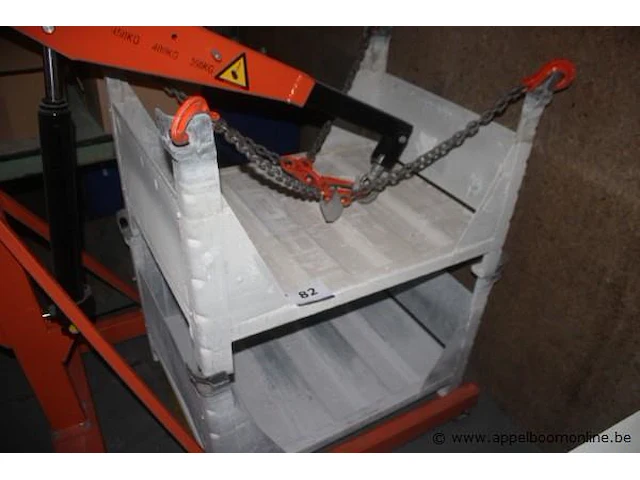 2 metalen bakken - afbeelding 1 van  1