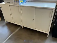 2 metalen bureaukastjes - afbeelding 1 van  6